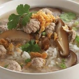 ข้าวต้มเห็ดหอม