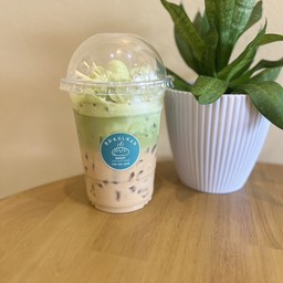 ชานมอัสสัมออริจินัล + มัทฉะ (16 oz.)