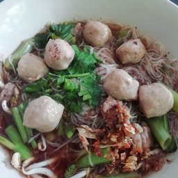 ก๋วยเตี๋ยวลูกชิ้นเนื้อ (ธรรมดา)