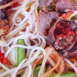 ตำซั่วปูปลาร้า