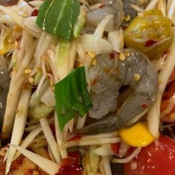 ตำลาวกู้งดิบ