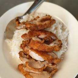 ข้าวไก่ทอด