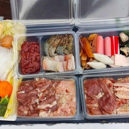 หมูกระทะชุดใหญ่ 590 4คน