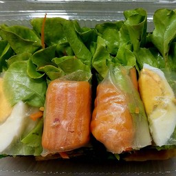 โรลมังสวิรัติห่อแผ่นแป้งเวียดนาม