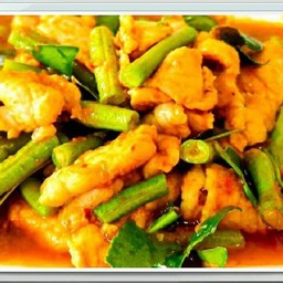 ผัดพริกแกง(ใต้)#กับข้าว#