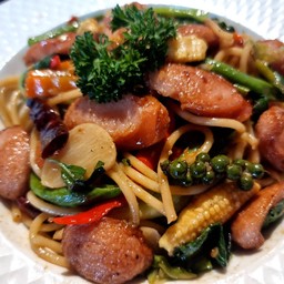 สปาเก็ตตี้ฮอทดอก