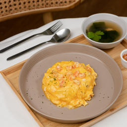 ข้าวไข่ข้นกุ้ง