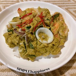 ข้าวไข่ข้น((เขียวหวาน))ทะเล