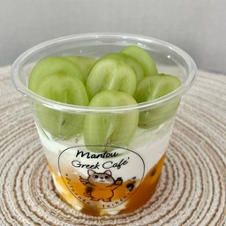 กรีกโยเกิร์ต พาร์เฟ่ต์ องุ่น เสาวรส