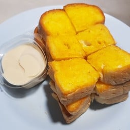 ปังปิ้ง เนย จิ้ม สังขยานมฮอกโกโด