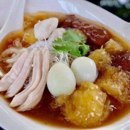 กระเพาะปลา+เส้นหมี่ขาว