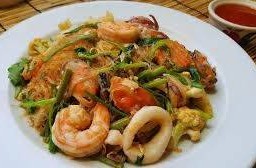 สุกี้แห้งทะเล,หมู,ไก่,ระบุมานะคะ