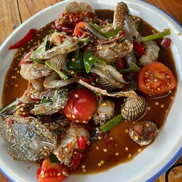 เหลาปูกุ้งหอยแครง