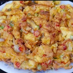 ไข่เจียวหอมพริก