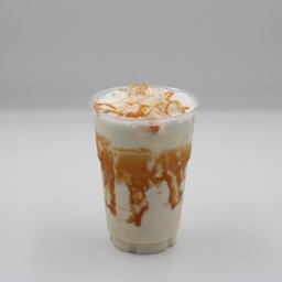 นมสดคาราเมล (ปั่น)