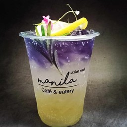 เลม่อนมิกซ์น้ำอัญชันโซดา