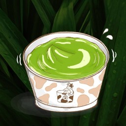 Pandan Custard Cream Dip
