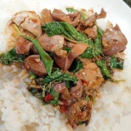 ต้มเล้ง  เมนูผัดกะเพรา เจ๊มุข(พูนสิน3) สาขา1