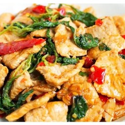 กระเพราไก่