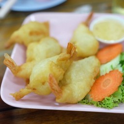 กุ้งชุบแป้งทอด