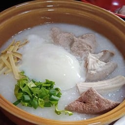 โจ๊กรวม+ไข่ลวก