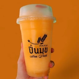 น้ำส้มสด ปั่น