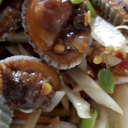 ตำหอยแครง