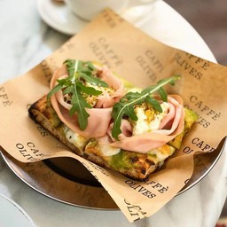 Mortadella Pistachios Slice