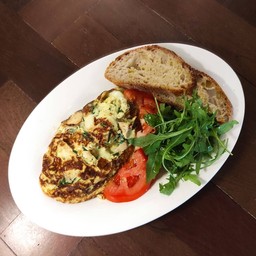 Seasonal Mushroom Omelette