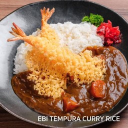 Curry Rice Ebi Tempura