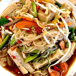 ตำเส้นเล็ก หมูยอ