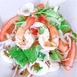 ยำปากแตก-แสงทองมาร์เก็ต (ตลาดโพศรี) Byน้องกวินท์ แสงทองมาร์เก็ต (ตลาดโพศรี)