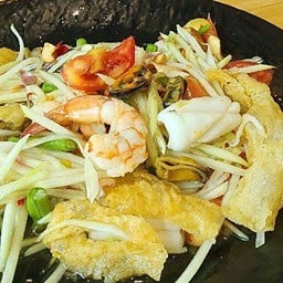 ตำเส้นกรอบ ยกทะเล