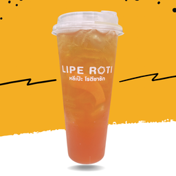 ชาพีช (แบบแก้ว)