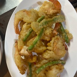 กุ้งชุบแป้งทอด