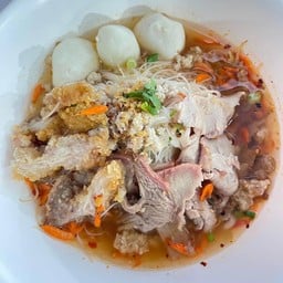 เส้นหมี่ขาวต้มยำ(น้ำ)