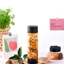 นมสดโคฟุกุ (ไข่มุก+เยลลี่บราว)