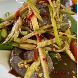 ตำมะม่วงกุ้งสด/สุก