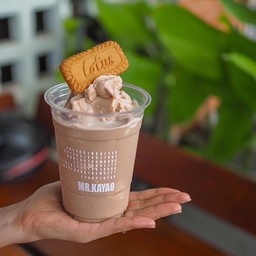 Milo Biscoff Milk Frappe