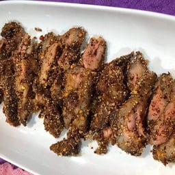 เนื้อย่างคลุกฝุ่น