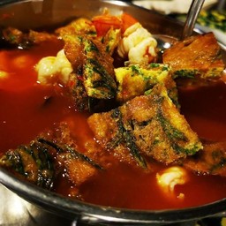 แกงส้มกุ้ง-ชะอมไข่