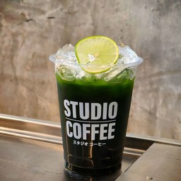 ชาเขียวมะนาว (Greentea with lime)