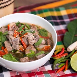 ต้มแซ่บหมู