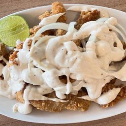 ไก่กรอบซาวครีม