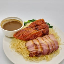 บะหมี่+กับข้าว 3 อย่าง