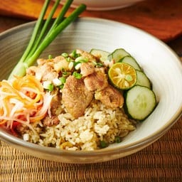 ข้าวผัดหมูตะไคร้