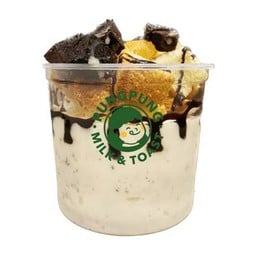 ปังเย็นนมสดบราวนี่