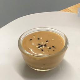 น้ำสลัดครีมงาคั่วญี่ปุ่น Japanese Roasted Sesame Cream Salad Dressing