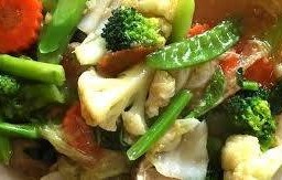 ผัดผักรวมไม่เนื้อสัตร์