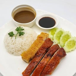 ข้าว+กับข้าว 3 อย่าง